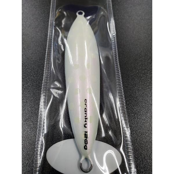 シーフロアコントロール　クランキー　120ｇ　アルミ　＃31　チタンレッドパールドットグロー |  | 01