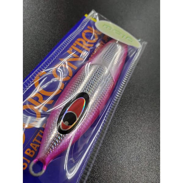 シーフロアコントロール/SEAFLOOR CONTROL　クランキー/cranky　120ｇ　グレイン　シルバードットグローエッジピンク【オリカラ】 |  | 02