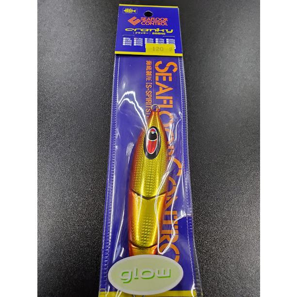 シーフロアコントロール/SEAFLOOR CONTROL　クランキー/cranky　120ｇ　グレイン　ゴールドドットグローエッジレッド【オリカラ】 | 