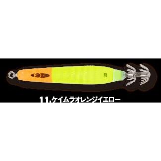 シーフロアコントロール/SEAFLOOR CONTROL　スッテQ　15号(56g)　＃11　ケイムラオレンジイエロー　イカメタル | 