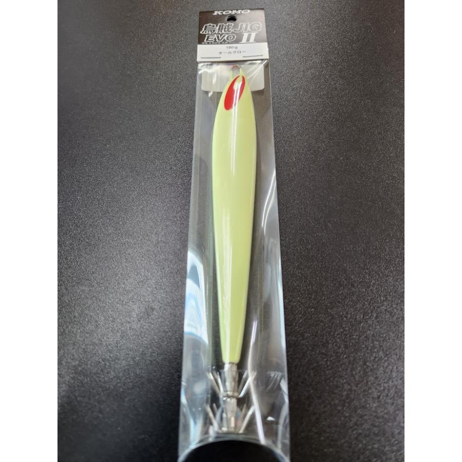 KOMO　烏賊JIG　EVOII　180ｇ　＃01　オールグロー | 