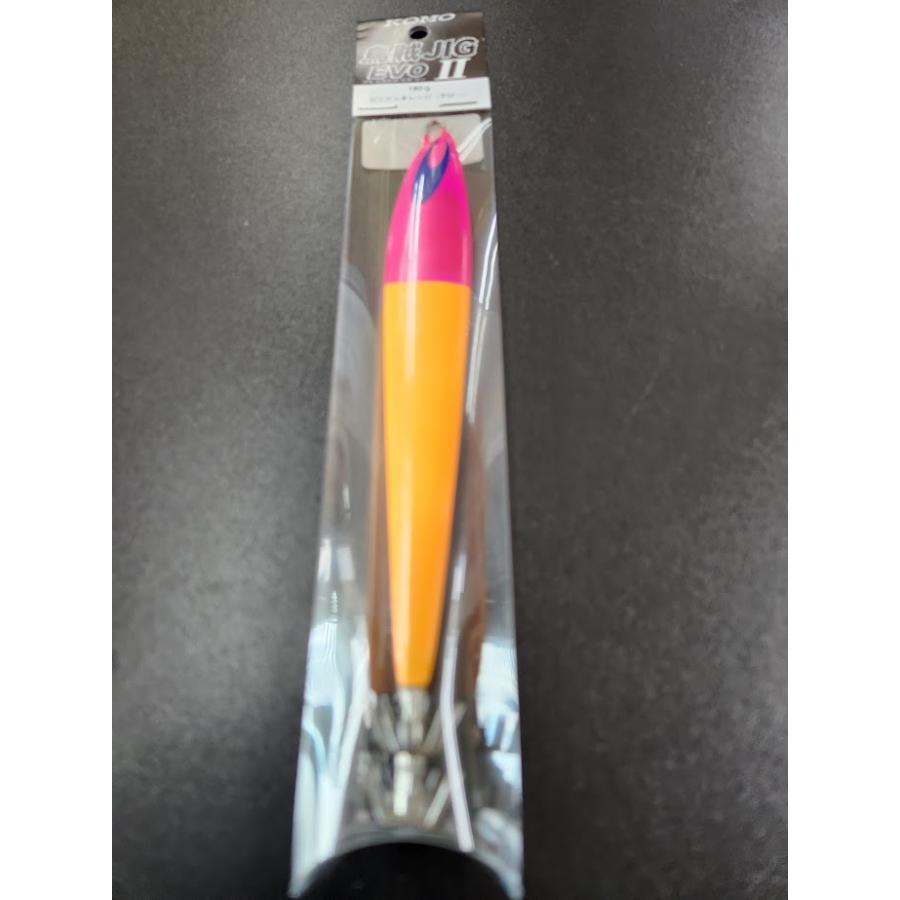 KOMO　烏賊JIG　EVOII　180ｇ　＃21　ピンク×オレンジ（グロー） | 