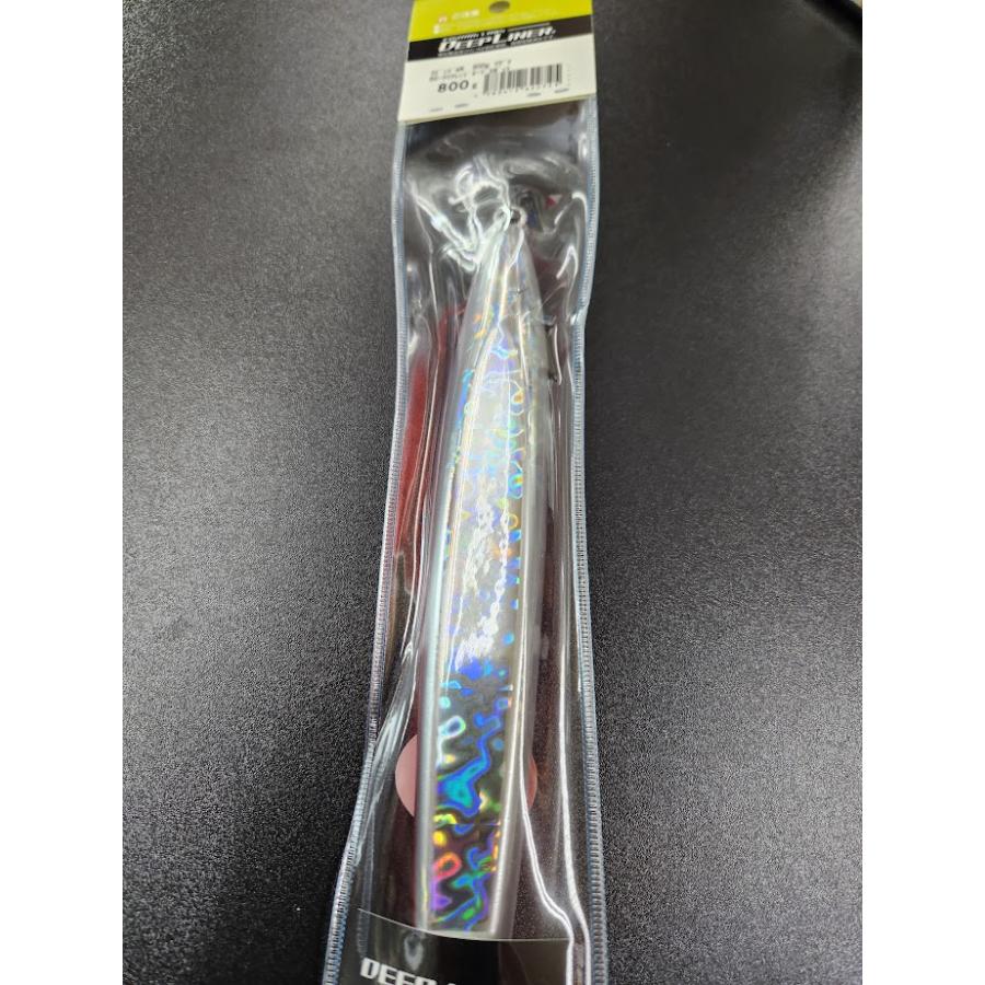 ディープライナー　スピンドルナロー　800ｇ　マグマ　BG-クリアレッドヌードスポット【ブルーグロー】 |  | 01