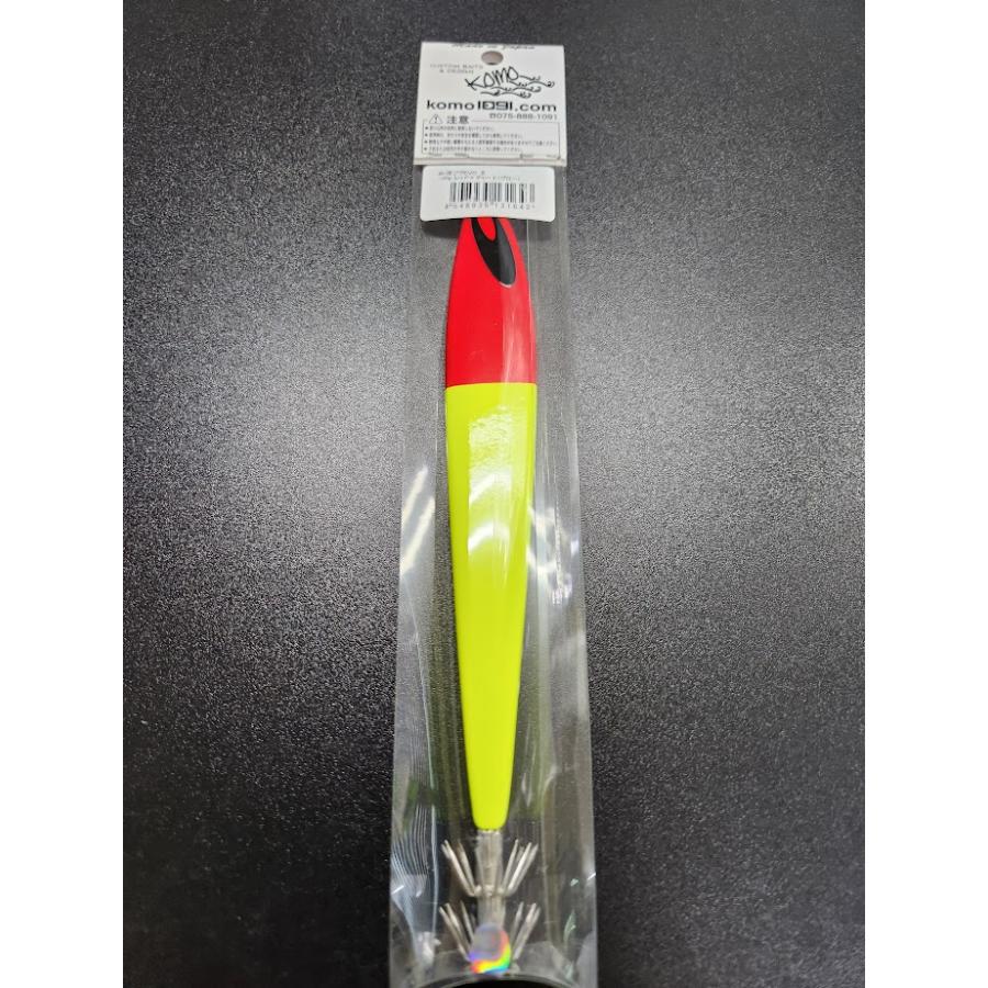 KOMO　烏賊JIG　EVOII　180ｇ　＃03　レッド×チャート（グロー） |  | 01