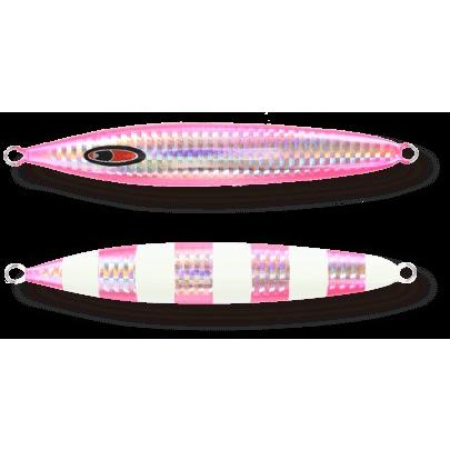 シーフロアコントロール　アビス　130ｇ　ウェイブ　シルバーピンクゼブラグロー | 