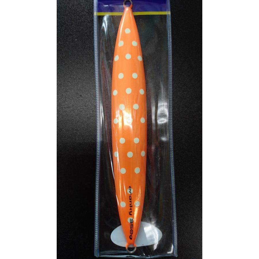 シーフロアコントロール　クランキー 350ｇ アルミ クリアオレンジドットグロー【オリカラ】 |  | 01