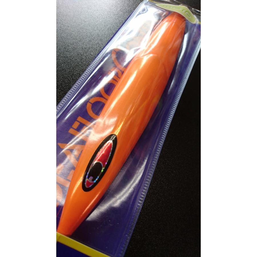 シーフロアコントロール　クランキー 350ｇ アルミ クリアオレンジドットグロー【オリカラ】 |  | 02