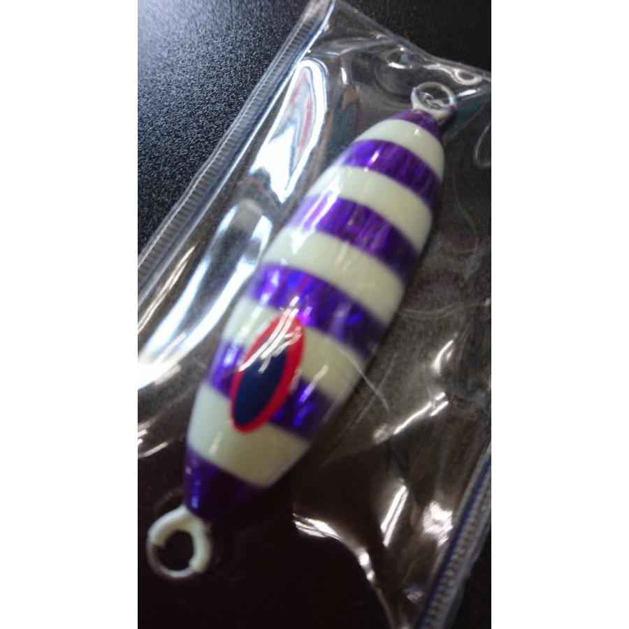 ディープライナー/DEEP LINER　スロースキップ　Ovo/オーヴォ　100ｇ　マグマ　S701　あかりパープルグロー【ふくだあかりスペシャルカラー】 |  | 02