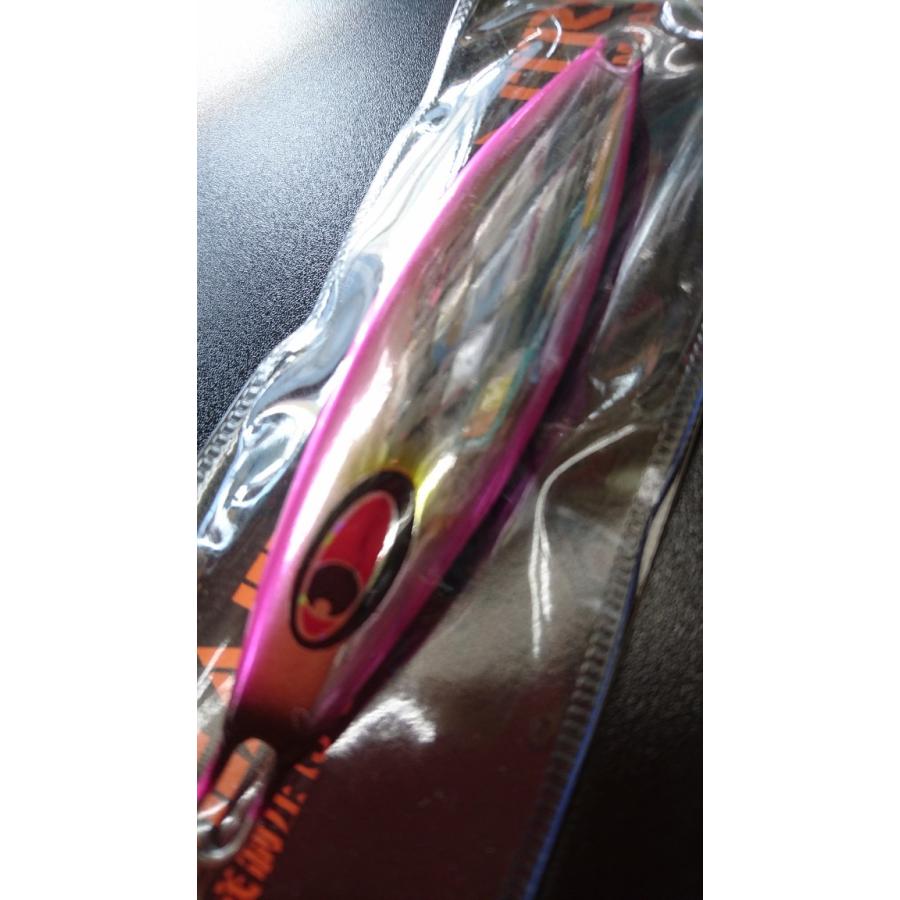 シーフロアコントロール　ガーキー　100ｇ　アルミ　黄金比ゼブラグローエッジピンクアルミ【オリカラ】 |  | 02