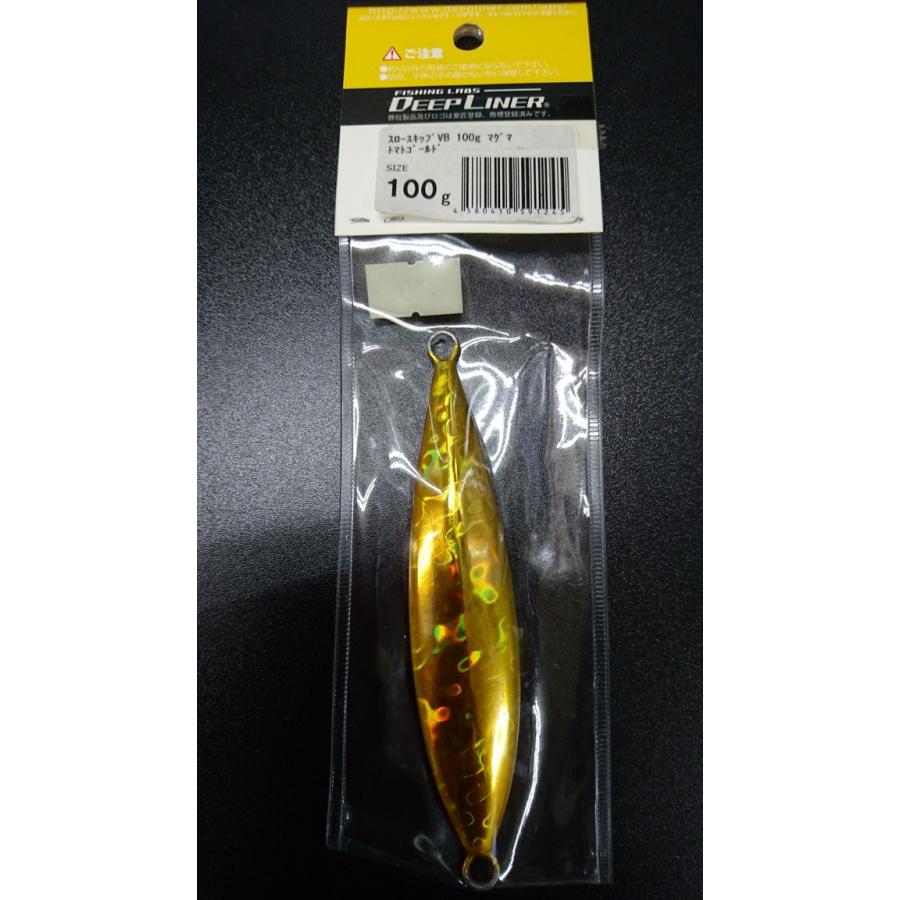 ディープライナー/DEEP LINER　スロースキップ　VB/ブイボトム　100ｇ　マグマ　トマトゴールド |  | 01