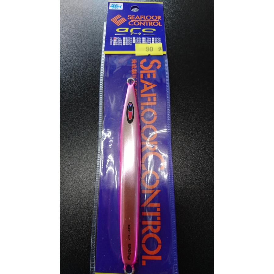 シーフロアコントロール/SEAFLOOR CONTROL　アーク/arc　90ｇ　アルミ　＃02　シルバーピンク | 