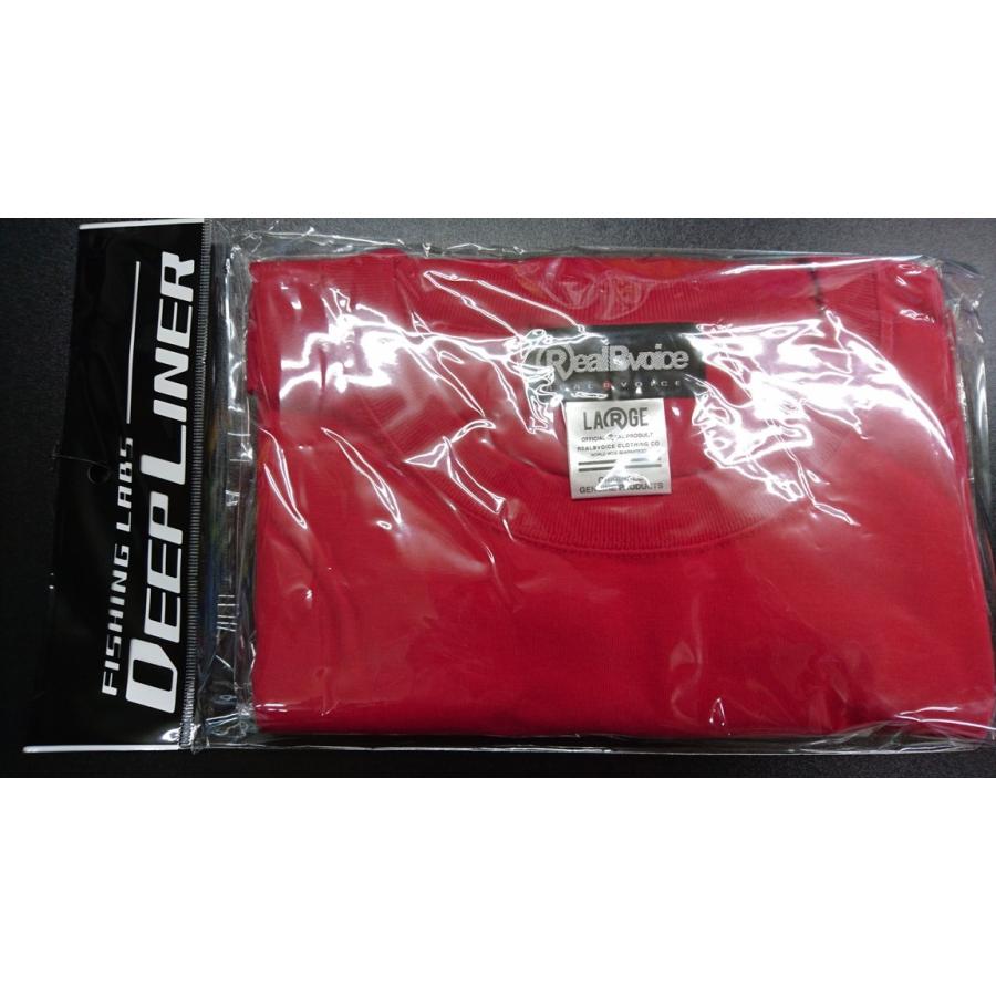 ディープライナー/DEEPLINER　2016　リアルビーボイス＆ディープライナー　コラボTシャツ　【L】　レッド | RealBvoice