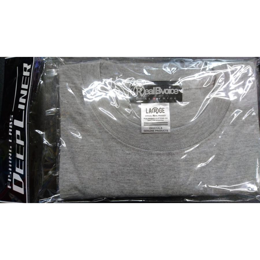 ディープライナー/DEEPLINER　2016　リアルビーボイス＆ディープライナー　コラボTシャツ　【L】　グレー | RealBvoice
