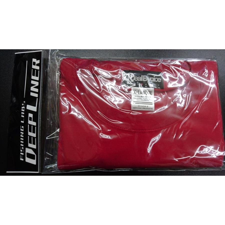 ディープライナー　2016　リアルビーボイス＆ディープライナー　コラボTシャツ　【XL】　レッド | RealBvoice