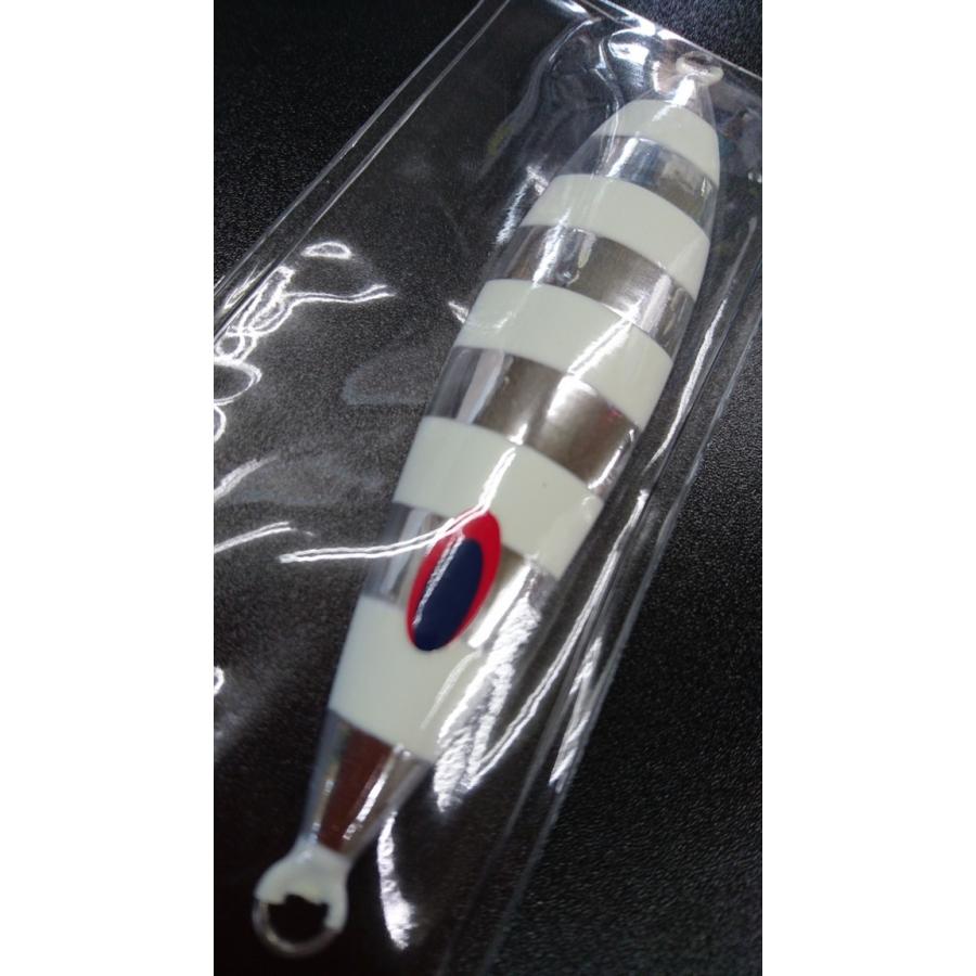 ディープライナー/DEEP LINER　スロースキップ　VB/ブイボトム　130ｇ　アルミ　NSゼブラ |  | 02