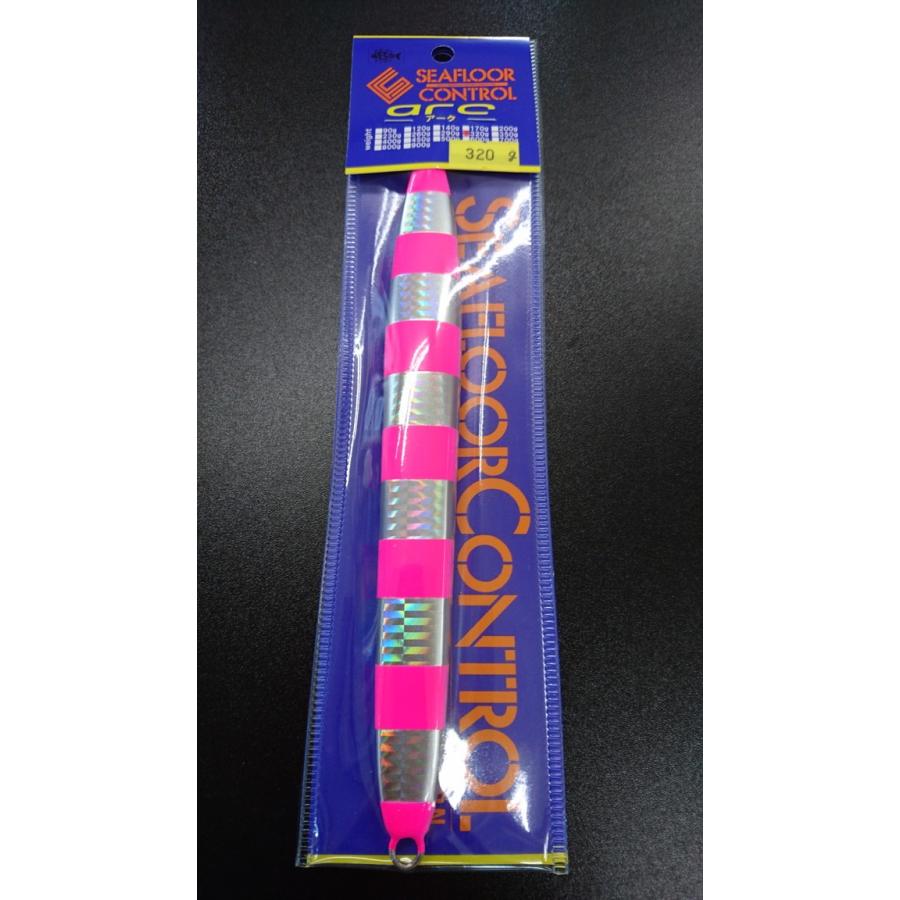 シーフロアコントロール　アーク/arc　320ｇ ウェイブ ゼブラピンク | 