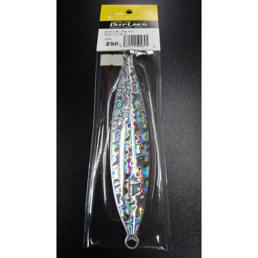 ディープライナー/DEEP LINER　スロースキップ VB/ブイボトム 250ｇ マグマ　クリアレッドヌードスポット |  | 01