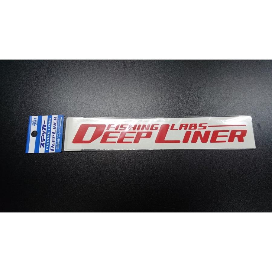 ディープライナー　ステッカー　200mm　トマトレッド　（高耐候シート） | 