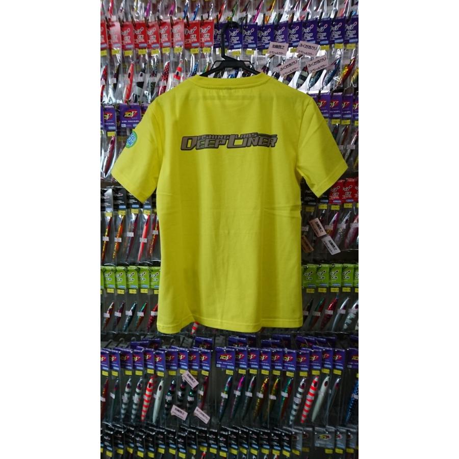 ディープライナー/DEEPLINER　2017モデル　Tシャツ　イエロー　【S】 |  | 01