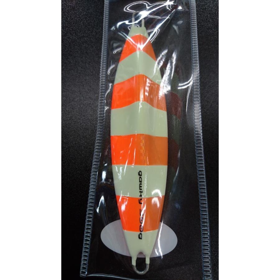 シーフロアコントロール　ガーキー　300ｇ　ウェイブ　＃23　チャートオレンジゼブラグロー |  | 01