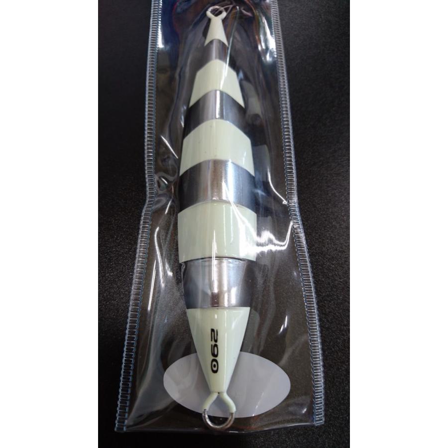 シーフロアコントロール　シークレットレクター　290ｇ　アルミ　シルバーブラックゼブラグロー |  | 01