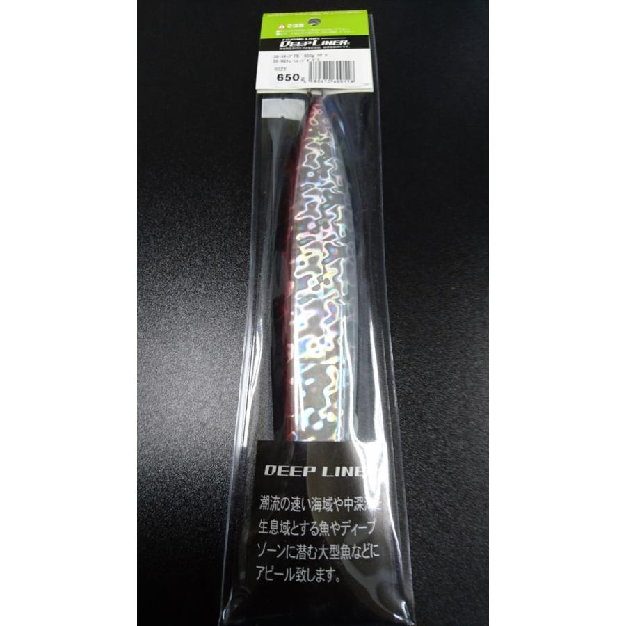 ディープライナー/DEEP LINER　スロースキップ FB/フラットボトム 650ｇ マグマ　SG-ＮＳチューンレッドゼブラ【スーパーグロー】 |  | 01