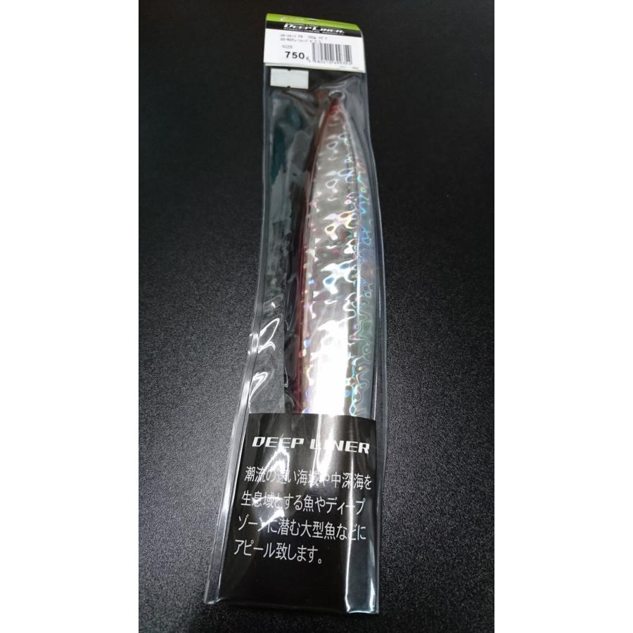 ディープライナー/DEEP LINER　スロースキップ FB/フラットボトム 750ｇ マグマ　SG-ＮＳチューンレッドゼブラ【スーパーグロー】 |  | 01