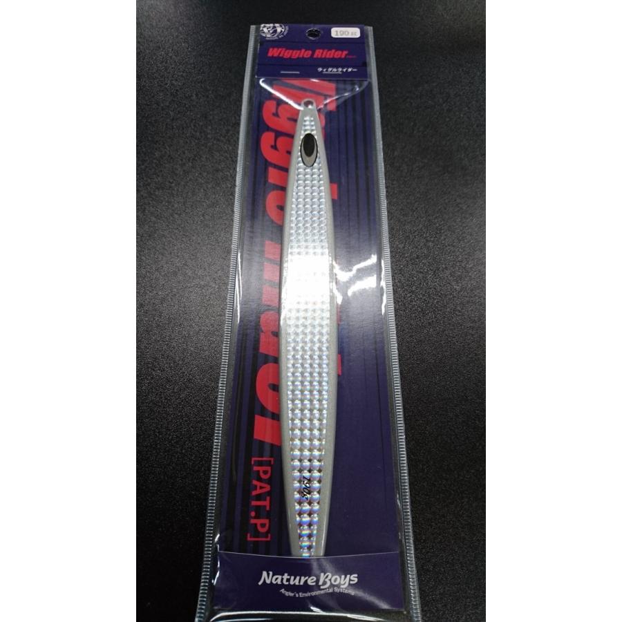 ネイチャーボーイズ　ウィグルライダー　190ｇ　シルバーホロ【鉄ジグ】 | 