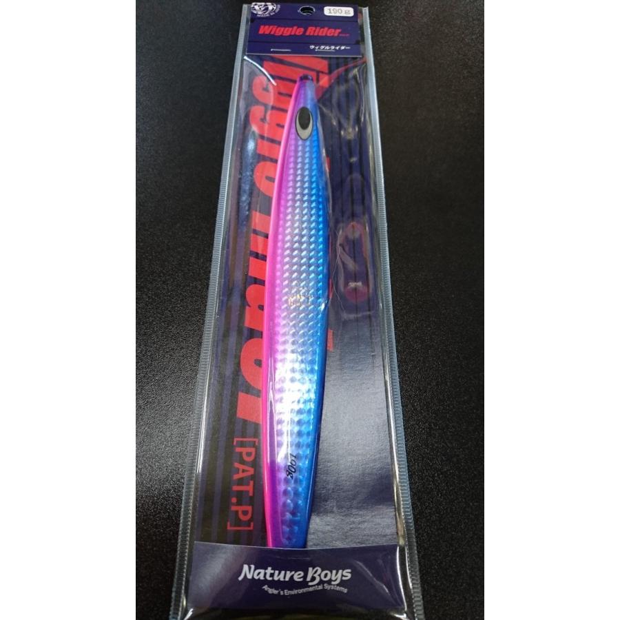 ネイチャーボーイズ　ウィグルライダー　190ｇ　ブルーピンク【鉄ジグ】 | 