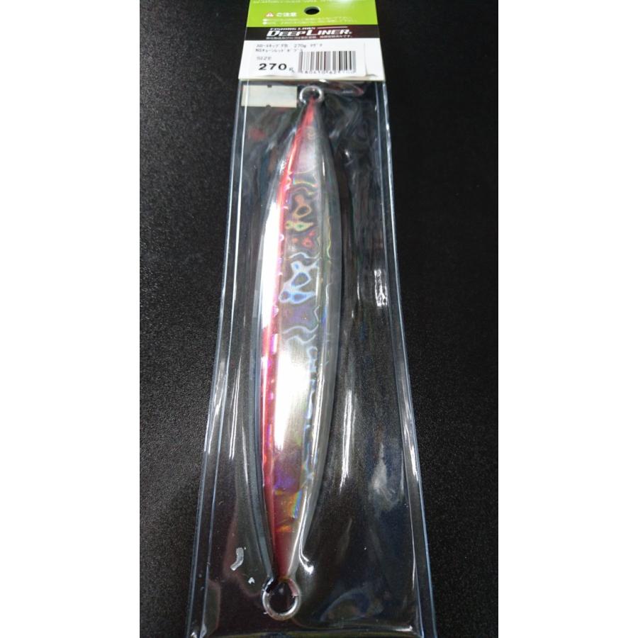 ディープライナー/DEEP LINER　スロースキップ　FB/フラットボトム　270ｇ　マグマ　NSチューンレッドゼブラ |  | 01