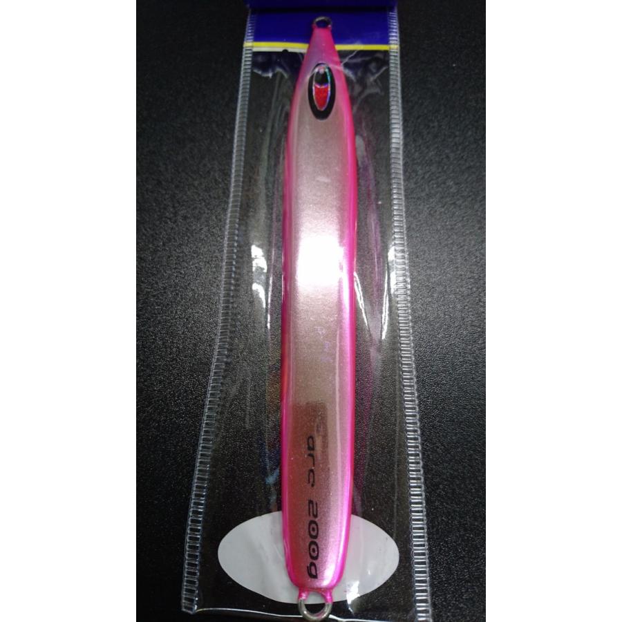 シーフロアコントロール　アーク/arc　200ｇ　アルミ　シルバーピンクゼブラグロー |  | 01