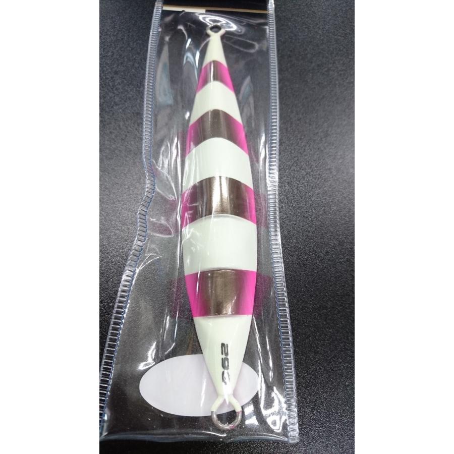 シーフロアコントロール　シークレットレクター　290ｇ　アルミ　スモークピンクゼブラグロー |  | 01