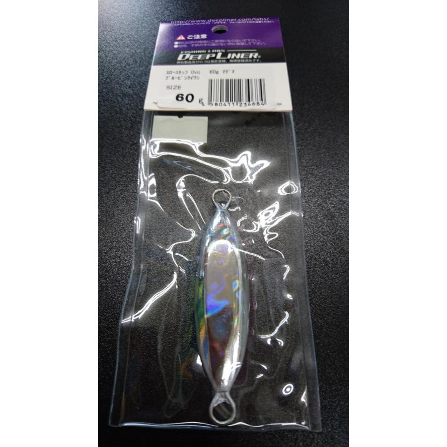 ディープライナー/DEEP LINER　スロースキップ　Ovo/オーヴォ　60ｇ　マグマ　ブルーピンクイワシ |  | 01