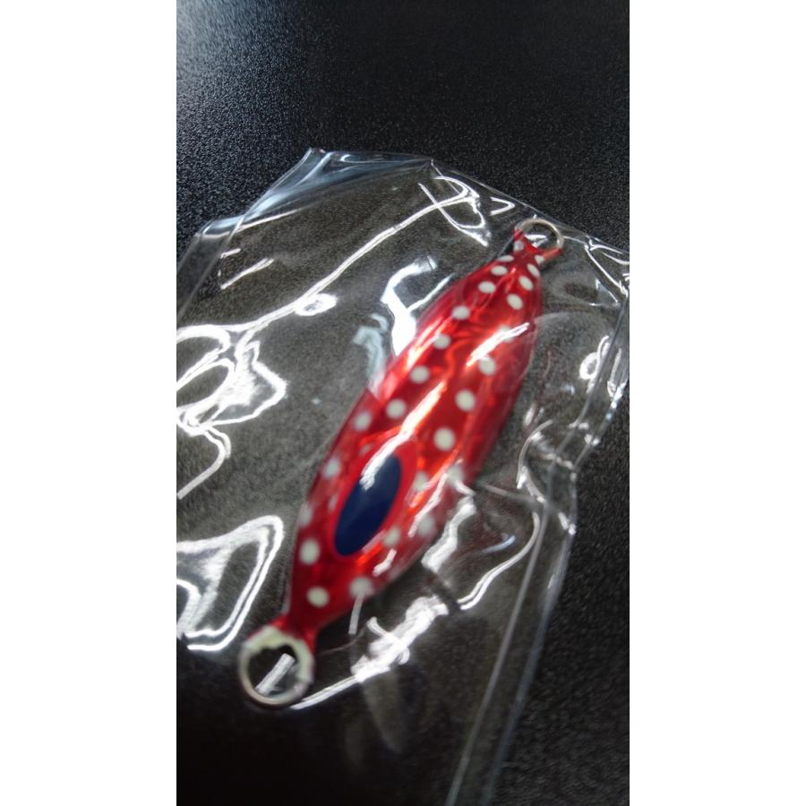 ディープライナー/DEEP LINER　スロースキップ　Ovo/オーヴォ　60ｇ　マグマ　クリアレッドヌードスポット |  | 02