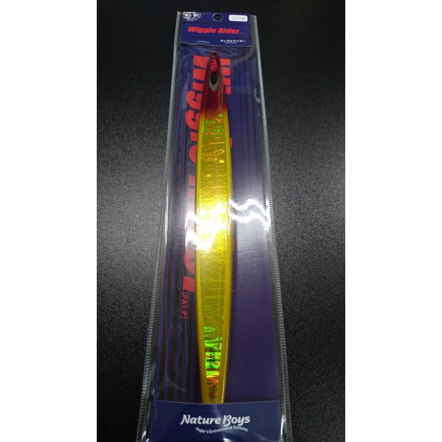 ネイチャーボーイズ　ウィグルライダー　225ｇ　レッドヘッドゴールド【鉄ジグ】 | 