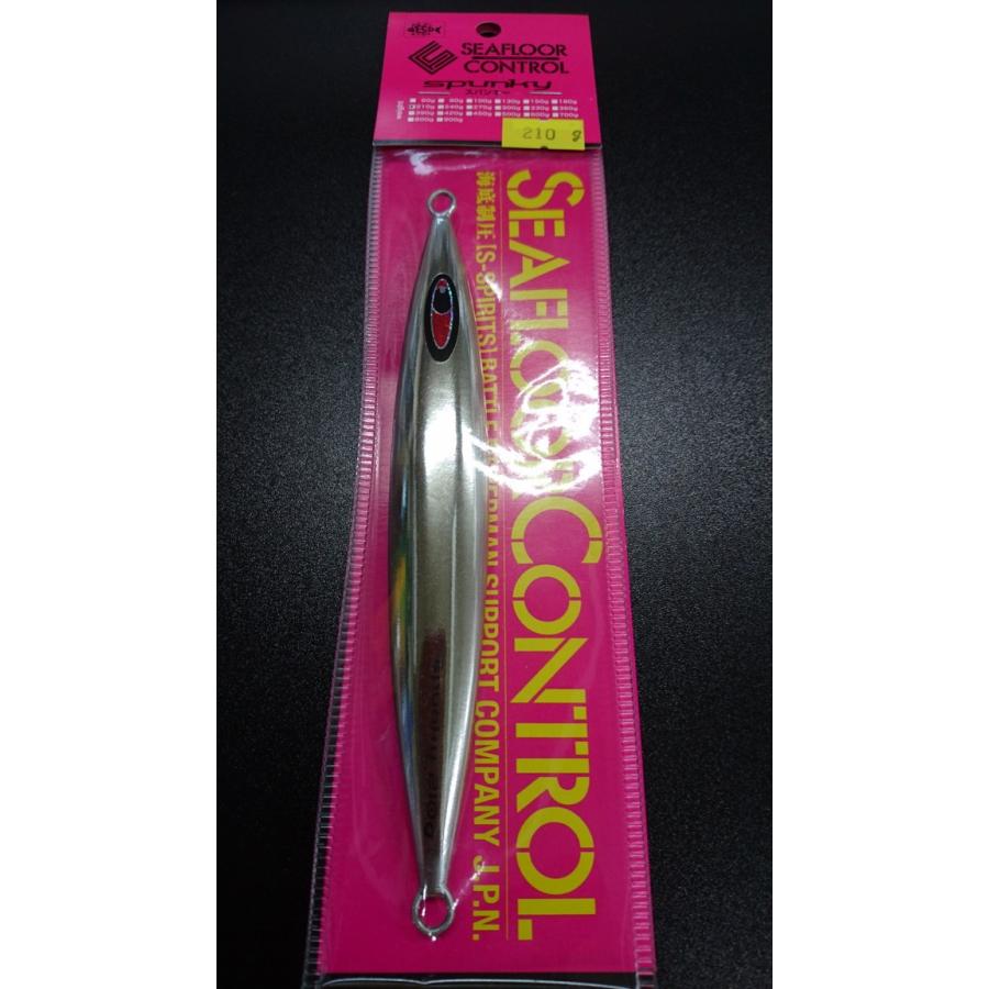 シーフロアコントロール　スパンキー/spunky 210ｇ　アルミ　シルバー | 