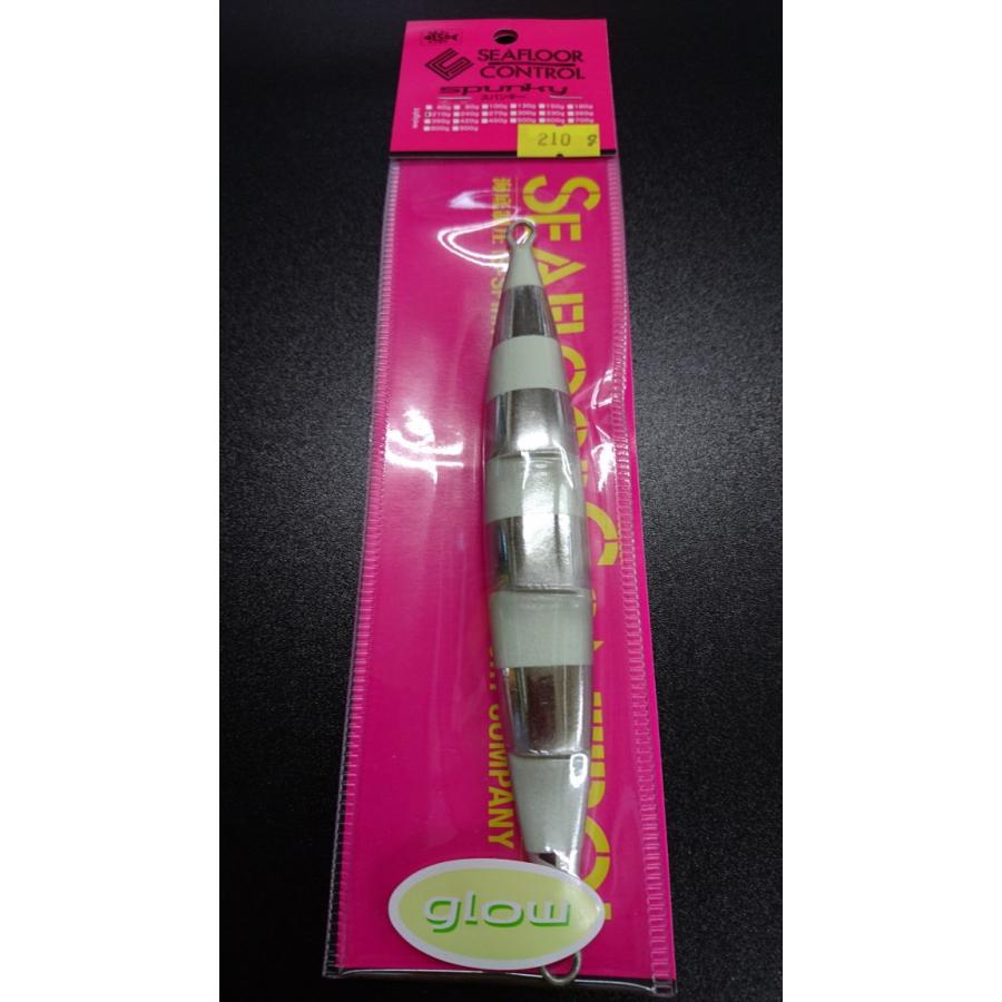 シーフロアコントロール　スパンキー/spunky 210ｇ　アルミ　ゴーストゼブラグロー | 