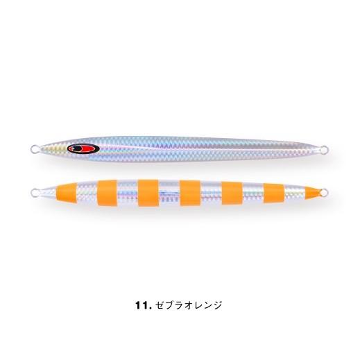 メサイアセミロング 60g ウェイブ ゼブラオレンジ シーフロア