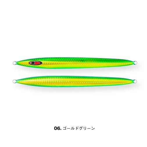 シーフロアコントロール/SEAFLOOR CONTROL　メサイアセミロング/messiah semi-long　150ｇ　ウェイブ　＃06　ゴールドグリーン | 