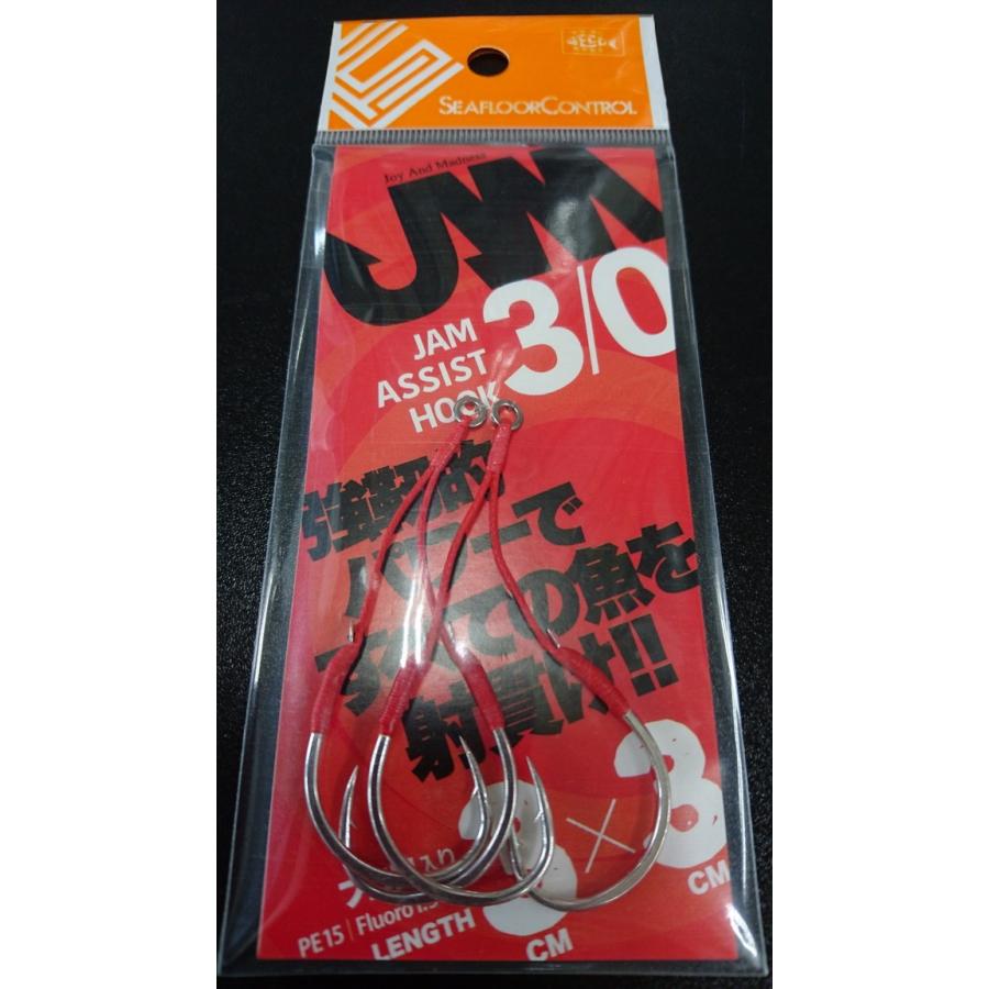 シーフロアコントロール Seafloor Control Jam アシストフック３ ０ 3ｃｍ 3ｃｍ ｐｅ15号 中芯フロロ1 5号 30 東北丸 通販 Yahoo ショッピング