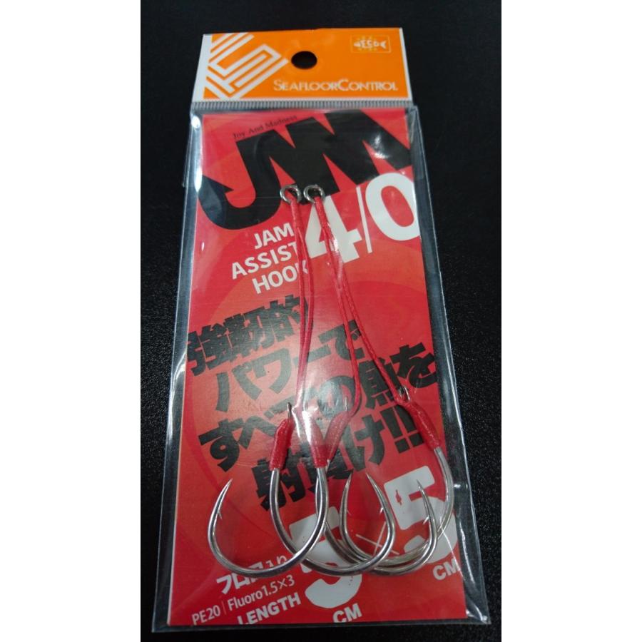 シーフロアコントロール Seafloor Control Jam アシストフック４ ０ 5ｃｍ 5ｃｍ ｐｅ号 中芯フロロ2 0号 33 東北丸 通販 Yahoo ショッピング