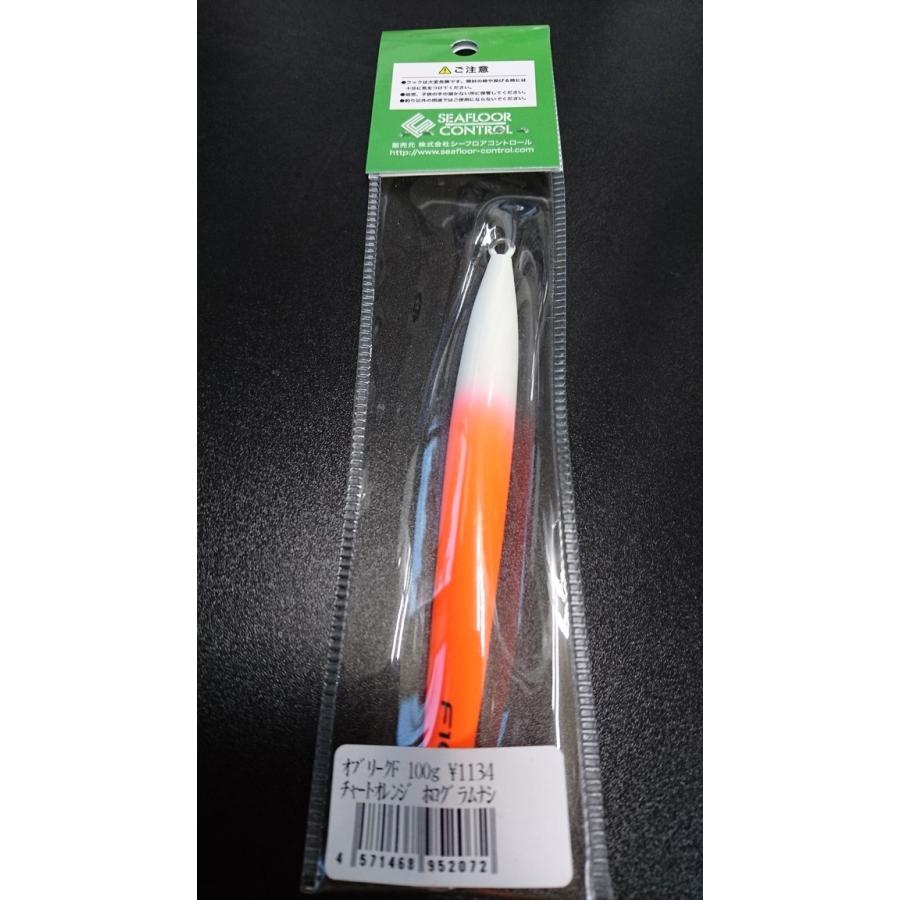 シーフロアコントロール/SEAFLOOR CONTROL　オブリーク F/oblique  F　100ｇ　＃01　チャートオレンジ |  | 01