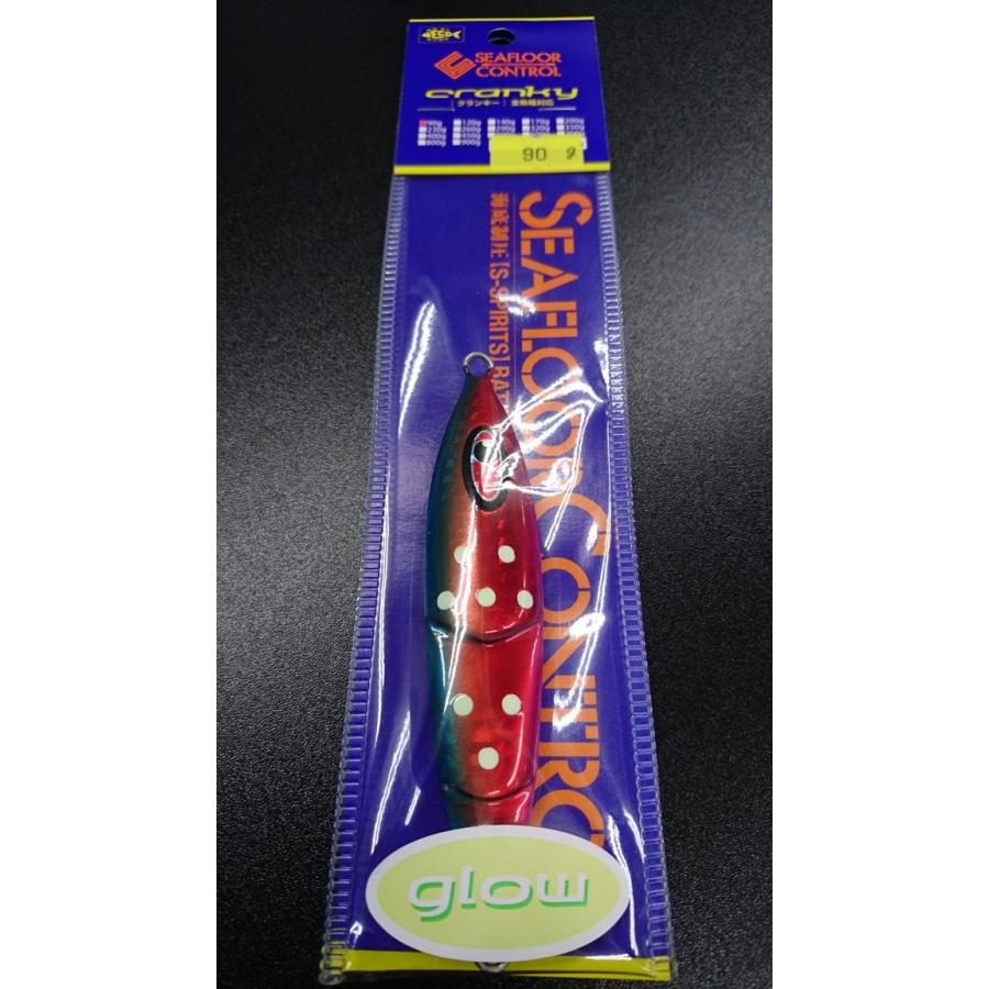 シーフロアコントロール　クランキー　90ｇ　ウェイブ　トロピカルドットグロー【オリカラ】 | 