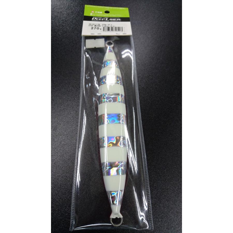 ディープライナー/DEEP LINER　スロースキップ　FB/フラットボトム　270ｇ　マグマ　S720　東村Wゼブラレッド/グロー【東村カラー】 |  | 01