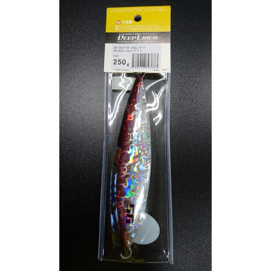 ディープライナー/DEEP LINER　スロースキップ VB/ブイボトム 250ｇ マグマ　ＳＧ−ＮＳチューンレッドゼブラ　【スーパーグロー】 |  | 01