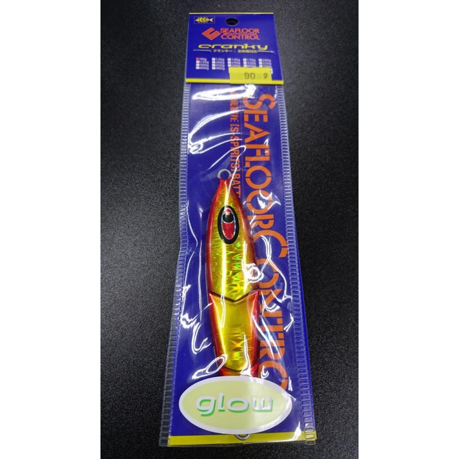 シーフロアコントロール　クランキー　90ｇ　マグマ　黄金比ゼブラグローフチゴールドレッド【オリカラ】 | 