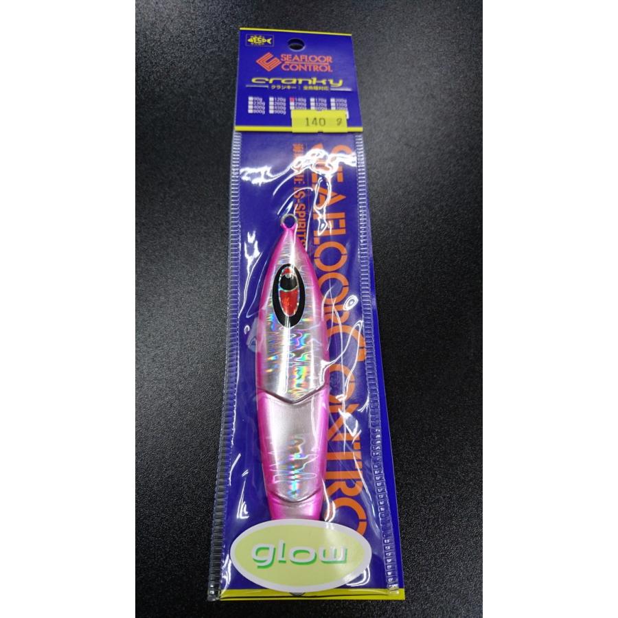 シーフロアコントロール/SEAFLOOR CONTROL　クランキー/cranky　140ｇ　マグマ　黄金比ゼブラグローフチシルバーピンク【オリカラ】 | 