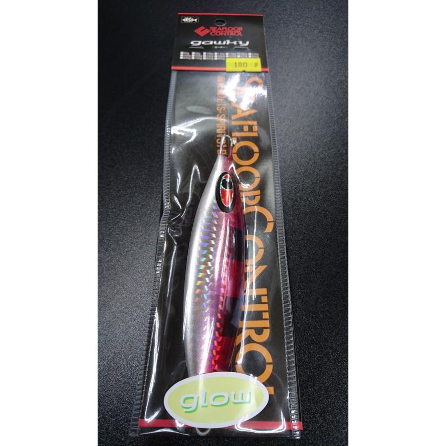 シーフロアコントロール　ガーキー　180ｇ　ウェイブ　＃27　レッドスモークハーフゼブラグロー | 