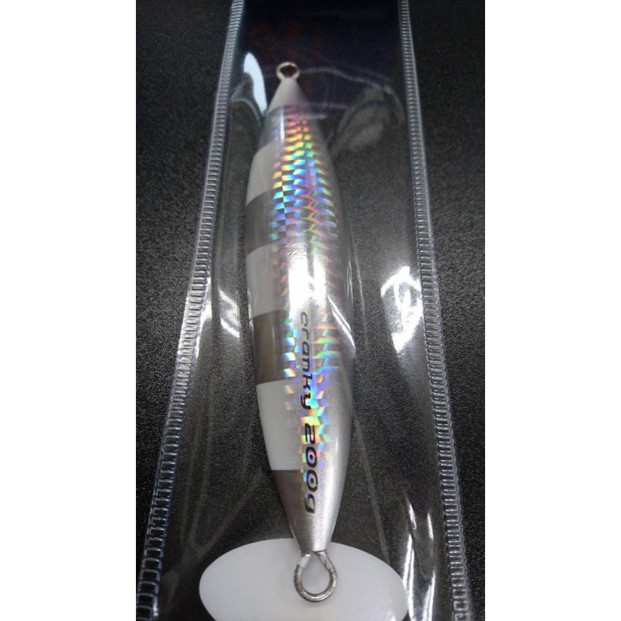 シーフロアコントロール/SEAFLOOR CONTROL　クランキー/cranky　200ｇ　ウェイブ　＃27　レッドスモークハーフゼブラグロー |  | 01