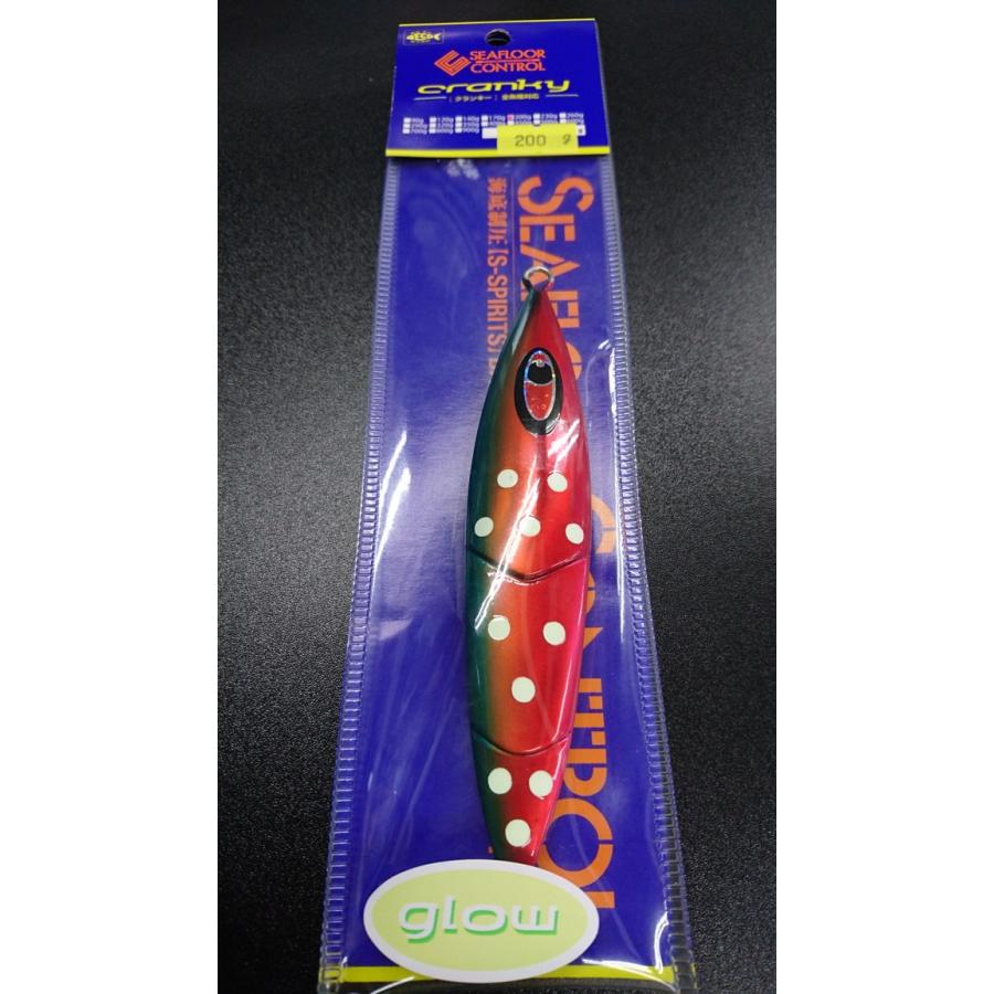 シーフロアコントロール　クランキー/cranky　200ｇ　ゴルバー　トロピカルドットグロー【オリカラ】 | 